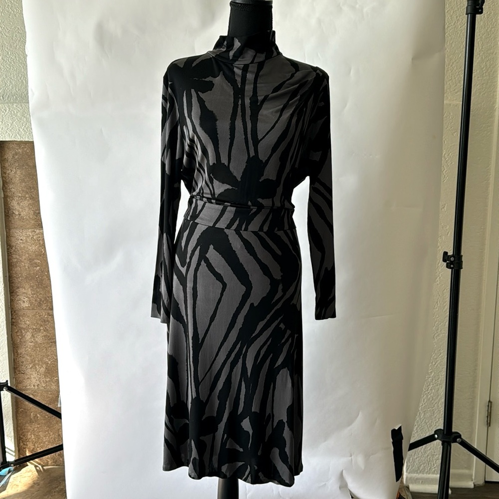 Tory Burch Dress Long Sleeves, Black